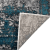 Rugsotic Carpets Machine Woven Heatset Polypropylene 3'2''x10' Runner Area Rug Abstract