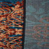 Rugsotic Carpets Machine Woven Heatset Polypropylene 3'2''x10' Runner Area Rug Floral