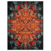 Rugsotic Carpets Machine Woven Heatset Polypropylene Area Rug Floral