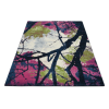 Rugsotic Carpets Machine Woven Heatset Polypropylene Area Rug Floral