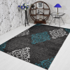 Rugsotic Carpets Machine Woven Heatset Polypropylene Area Rug Contemporary