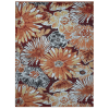 Rugsotic Carpets Machine Woven Heatset Polypropylene Area Rug Floral