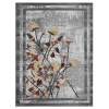 Rugsotic Carpets Machine Woven Heatset Polypropylene Area Rug Floral
