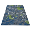 Rugsotic Carpets Machine Woven Heatset Polypropylene Area Rug Abstract