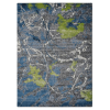 Rugsotic Carpets Machine Woven Heatset Polypropylene Area Rug Floral