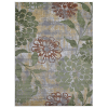 Rugsotic Carpets Machine Woven Heatset Polypropylene Area Rug Floral
