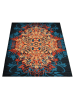 Rugsotic Carpets Machine Woven Heatset Polypropylene Area Rug Floral