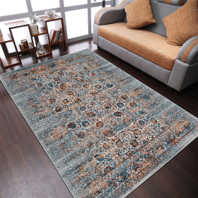 Rugsotic Carpets Machine Woven Heatset Polypropylene Area Rug Oriental (Color: Ivory, size: 9'x12')