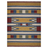 Rugsotic Carpets Hand Woven Flat Weave Kilim Wool Area Rug Contemporary