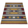 Rugsotic Carpets Hand Woven Flat Weave Kilim Wool Area Rug Contemporary