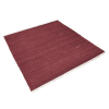 Rugsotic Carpets Hand Woven Flat Weave Kilim Wool Square Area Rug Solid
