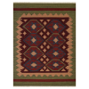 Rugsotic Carpets Hand Woven Flat Weave Kilim Wool Area Rug Contemporary