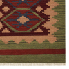 Rugsotic Carpets Hand Woven Flat Weave Kilim Wool Area Rug Contemporary