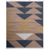 Rugsotic Carpets Hand Woven Flat Weave Kilim Wool Area Rug Contemporary