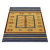 Rugsotic Carpets Hand Woven Flat Weave Kilim Wool Area Rug Contemporary