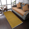 Rugsotic Carpets Hand Woven Flat Weave Skittles Kilim Cotton & Polyester Runner Area Rug Solid
