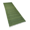 Rugsotic Carpets Hand Woven Flat Weave Skittles Kilim Cotton & Polyester Runner Area Rug Solid