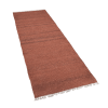 Rugsotic Carpets Hand Woven Flat Weave Skittles Kilim Cotton & Polyester Runner Area Rug Solid
