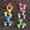 Garden Miniature Mushrooms