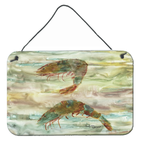 Sunset Wall or Door Hanging Prints (Color: Shrimp, size: 8 x 12)