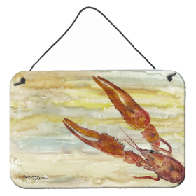 Yellow Sky Wall or Door Hanging Prints (Color: Crawfish, size: 8 x 12)