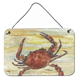Yellow Sky Wall or Door Hanging Prints (Color: Cooked Crab, size: 8 x 12)