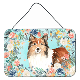 Door Hanging Prints (Color: Sheltie, size: 8 x 12)