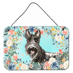 Door Hanging Prints (Color: Scottish Terrier, size: 8 x 12)