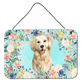 Door Hanging Prints (Color: Golden Retriever, size: 8 x 12)