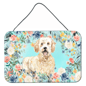 Door Hanging Prints (Color: Goldendoodle, size: 8 x 12)