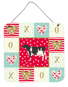 Cows - Holstein Cow Wall or Door Hanging Prints (Color: Cows - Holstein Cow, size: 6 x 6)