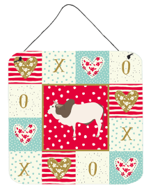 Cows - Malvi Cow Wall or Door Hanging Prints (Color: Cows - Malvi Cow, size: 6 x 6)