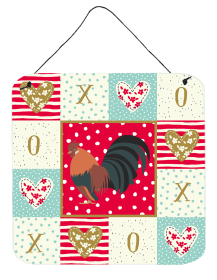 Chickens - Dutch Bantam Chicken Wall or Door Hanging Prints (Color: Chickens - Dutch Bantam Chicken, size: 6 x 6)