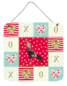 Chickens - Kulang Chicken Wall or Door Hanging Prints (Color: Chickens - Kulang Chicken, size: 6 x 6)