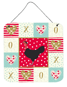 Chickens - Naked Neck Chicken Wall or Door Hanging Prints (Color: Chickens - Naked Neck Chicken, size: 6 x 6)