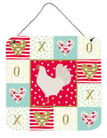 Chickens - Leghorn Chicken Wall or Door Hanging Prints (Color: Chickens - Leghorn Chicken, size: 6 x 6)