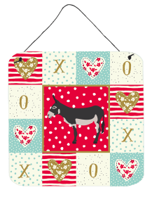 Donkeys & Mules - American Mammoth Jack Donkey Wall or Door Hanging Prints (Color: Donkeys & Mules - American Mammoth Jack Donkey, size: 6 x 6)