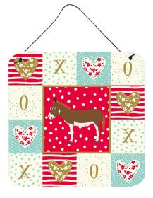 Donkeys & Mules - Miniature Mediterranian Donkey Wall or Door Hanging Prints (Color: Donkeys & Mules - Miniature Mediterranian Donkey, size: 6 x 6)