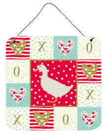 Ducks - American Pekin Duck Wall or Door Hanging Prints (Color: Ducks - American Pekin Duck, size: 6 x 6)