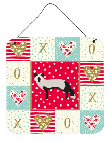 Foxes Wall or Door Hanging Prints (Color: Foxes, size: 6 x 6)