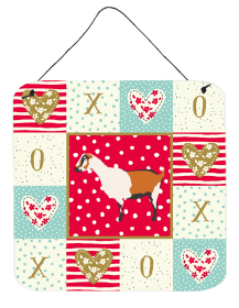 Goats - Alpine Goat Wall or Door Hanging Prints (Color: Goats - Alpine Goat, size: 6 x 6)