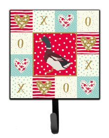 Duck Love Leash or Key Holder (size: 4.25 x 7)