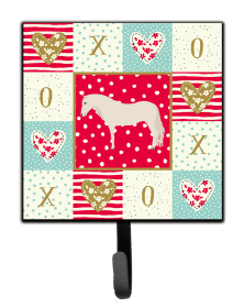 Horse Love Leash or Key Holder (size: 4.25 x 7)