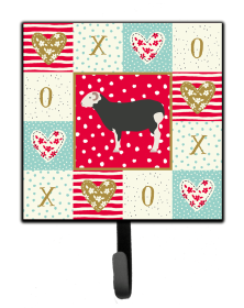Sheep Love Leash or Key Holder (size: 4.25 x 7)