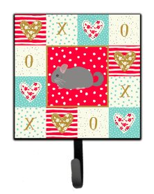 Chinchilla Love Leash or Key Holder (size: 4.25 x 7)