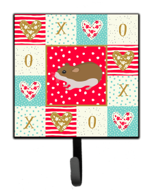 Hamster Love Leash or Key Holder (size: 4.25 x 7)
