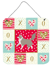 Asian Semi Longhaired Cat Love Wall or Door Hanging Prints (Color: Asian Semi Longhaired, size: 6 x 6)