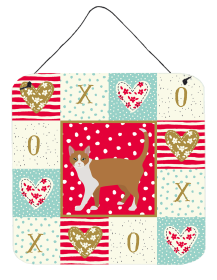 Brazilian Shorthair Cat Love Wall or Door Hanging Prints (Color: Brazilian Shorthair, size: 6 x 6)
