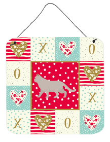 British Shorthair #2 Cat Love Wall or Door Hanging Prints (Color: British Shorthair #2, size: 6 x 6)