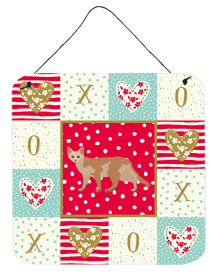 Devon Rex #3 Cat Love Wall or Door Hanging Prints (Color: Devon Rex #3, size: 6 x 6)